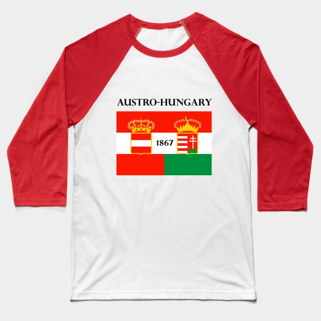 Austro-Hungary Baseball T-Shirt by Madi's shop